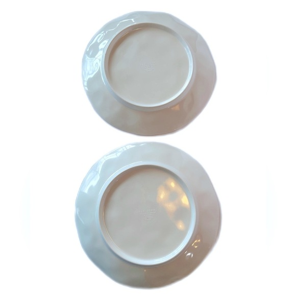 Two Rae Dunn Melamine Dinner Plates BBQ Artesian Collection Summertime - Picture 2 of 4